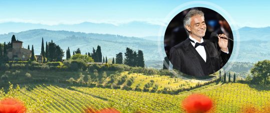 Andrea Bocellis Toscana hero image