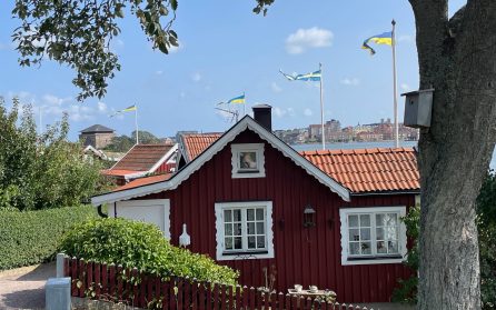 Morgonpromenad och den privata Villa Utsigten image