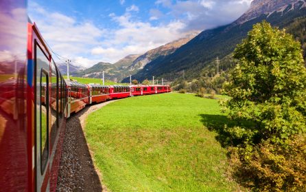 Tågresa med Bernina Express till St. Moritz  image