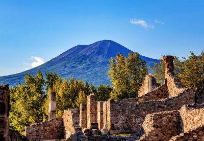 Vulkanen Vesuvius med vingårdslunch thumbnail