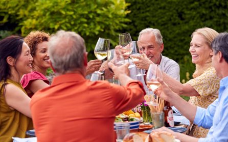 Lätt vandring och vinprovning image