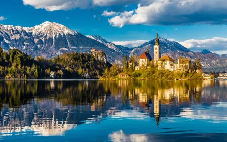 De Julianska alperna, Bled och Bohinj image